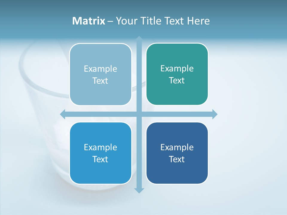 Dairy Pour Calcium PowerPoint Template