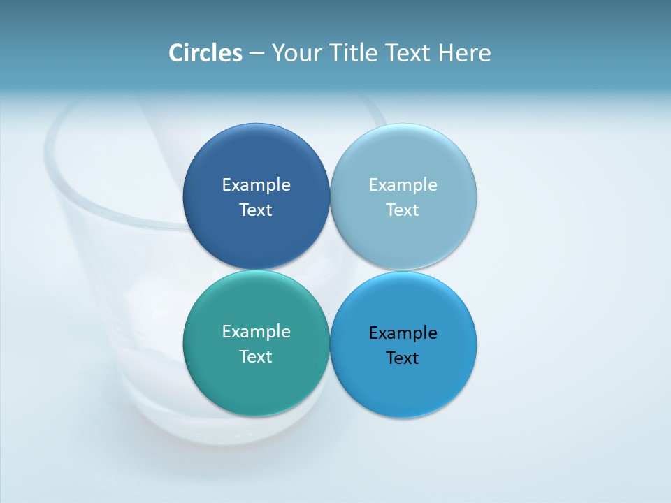 Dairy Pour Calcium PowerPoint Template