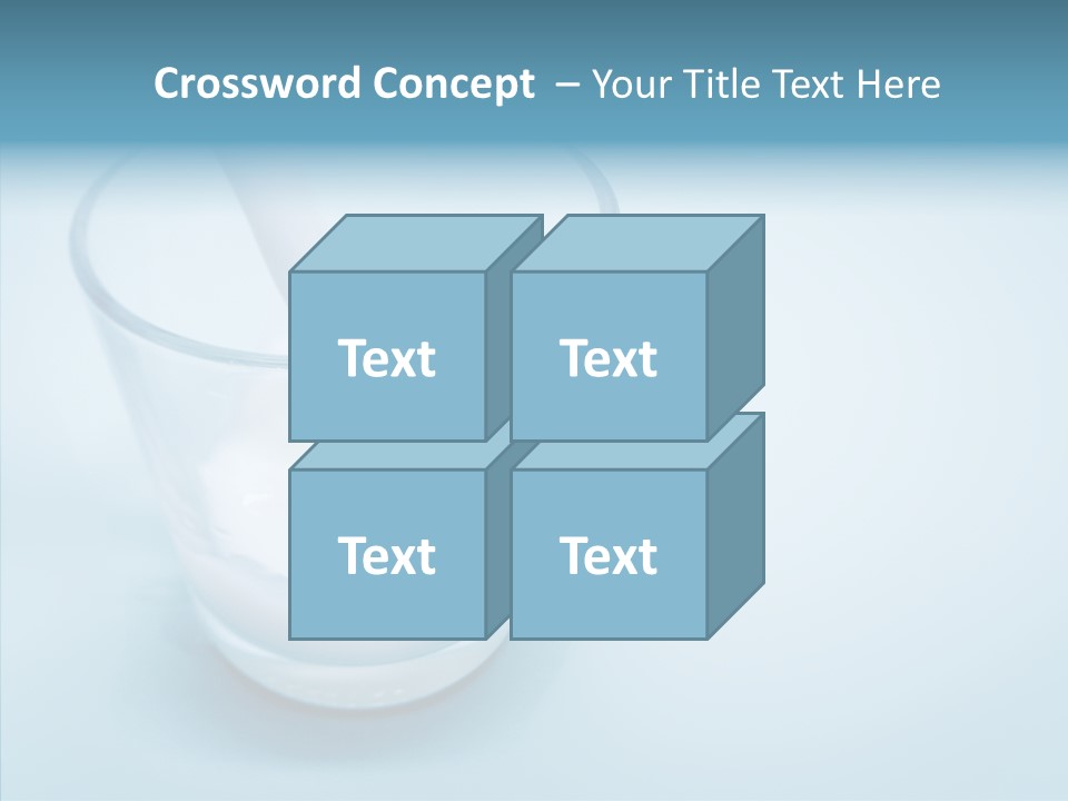 Dairy Pour Calcium PowerPoint Template
