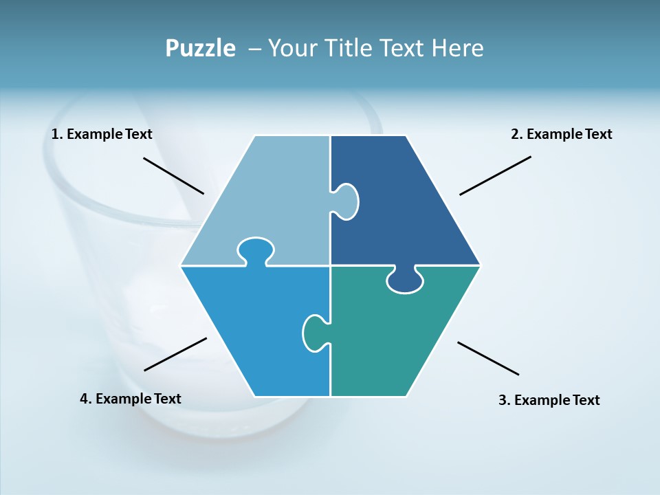 Dairy Pour Calcium PowerPoint Template
