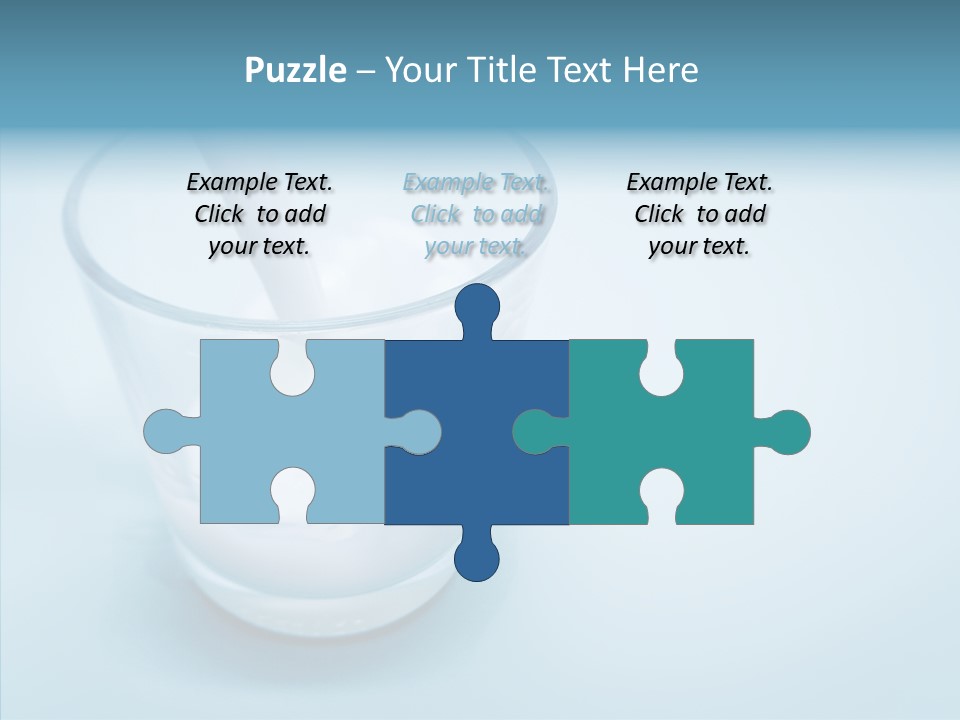 Dairy Pour Calcium PowerPoint Template