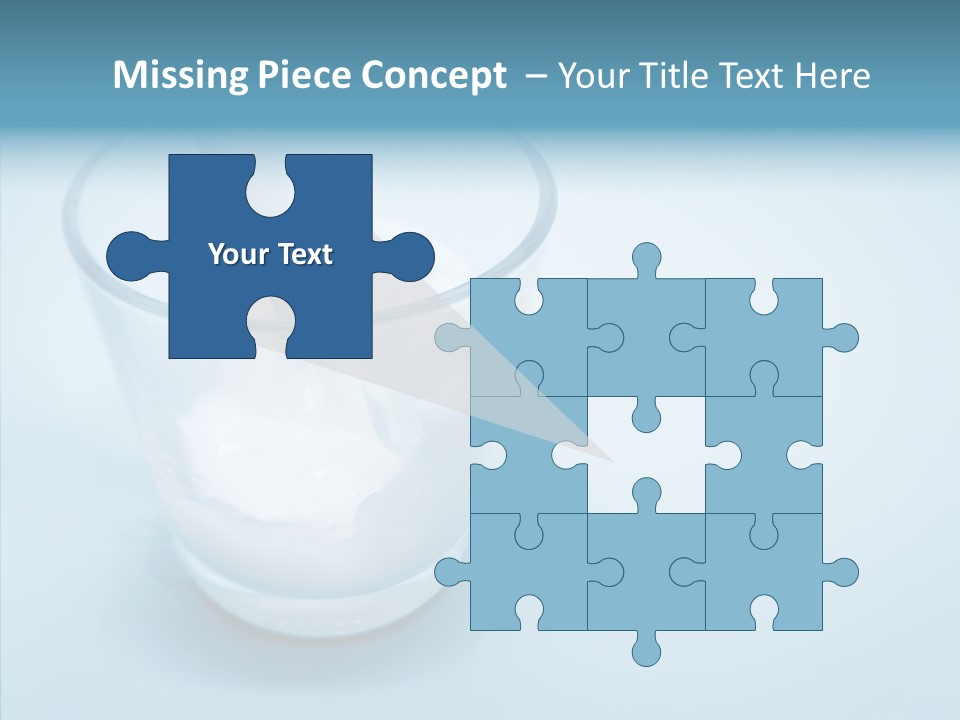 Dairy Pour Calcium PowerPoint Template