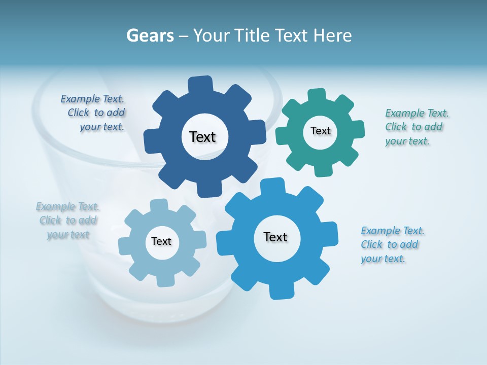 Dairy Pour Calcium PowerPoint Template
