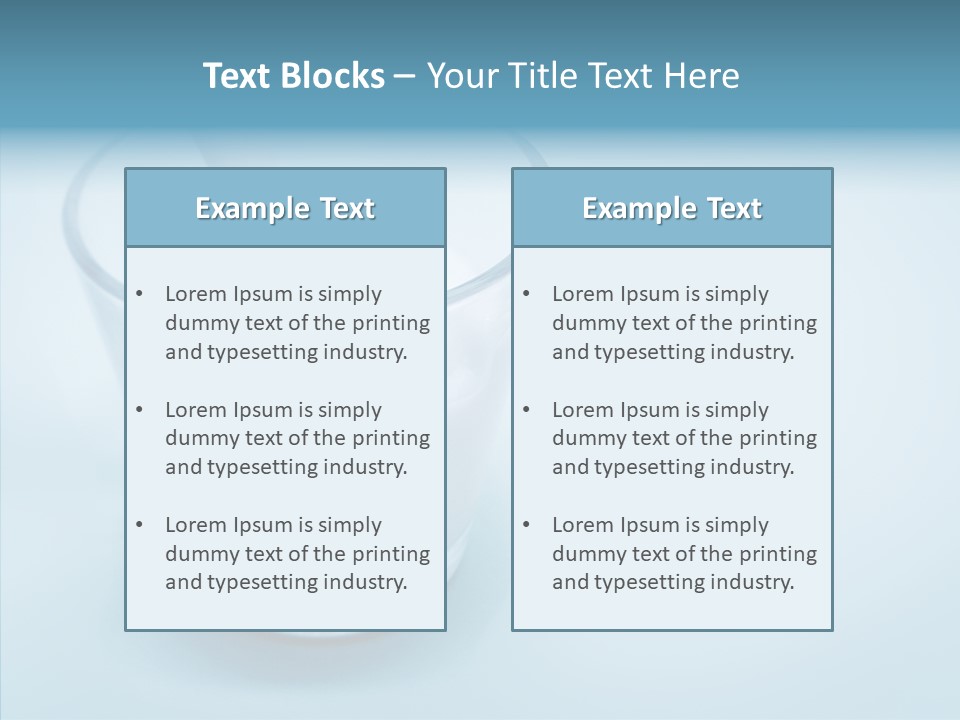 Dairy Pour Calcium PowerPoint Template