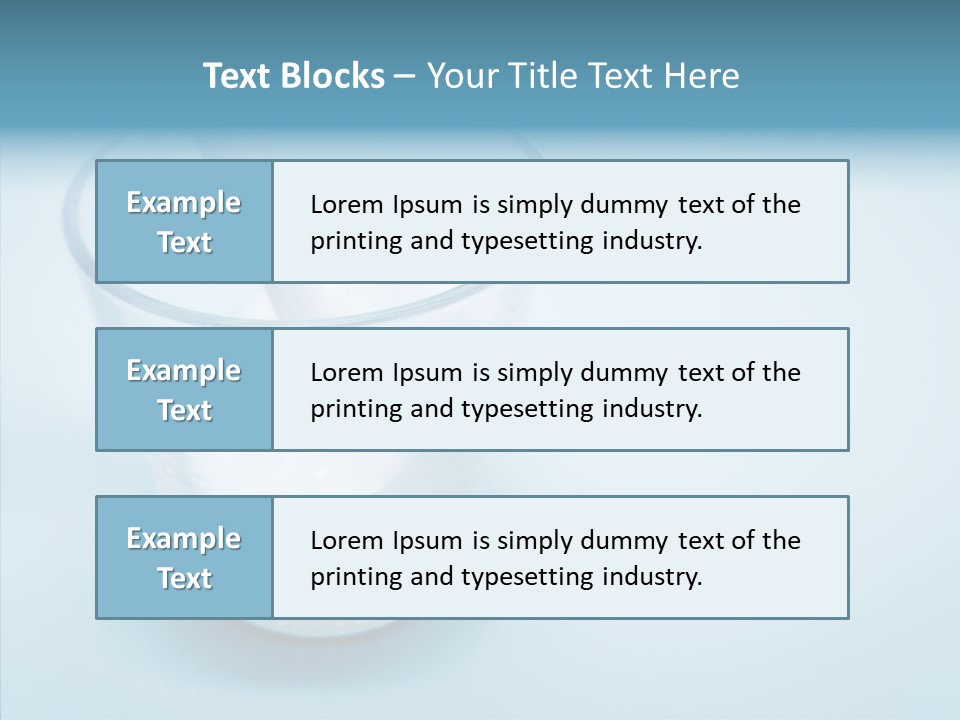 Dairy Pour Calcium PowerPoint Template