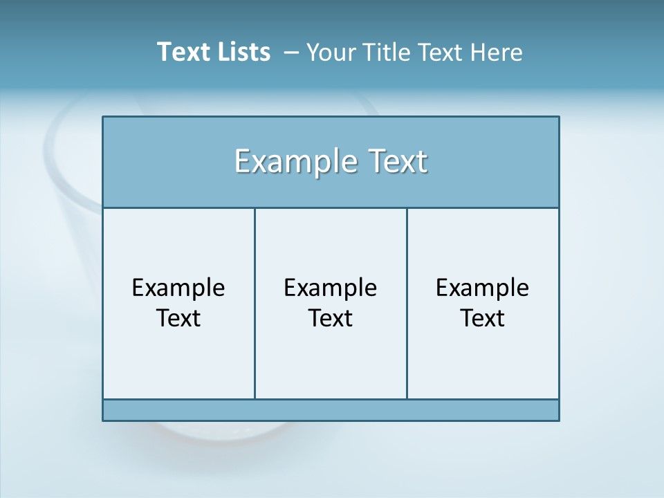 Dairy Pour Calcium PowerPoint Template