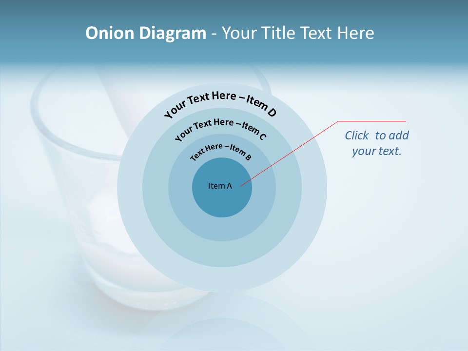 Dairy Pour Calcium PowerPoint Template