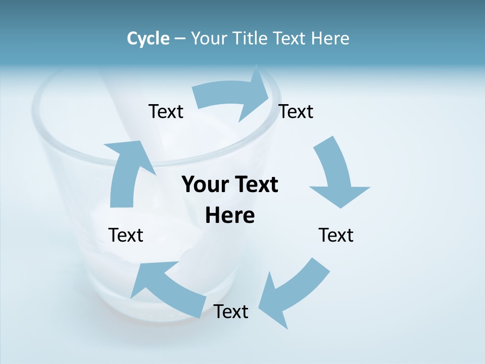 Dairy Pour Calcium PowerPoint Template