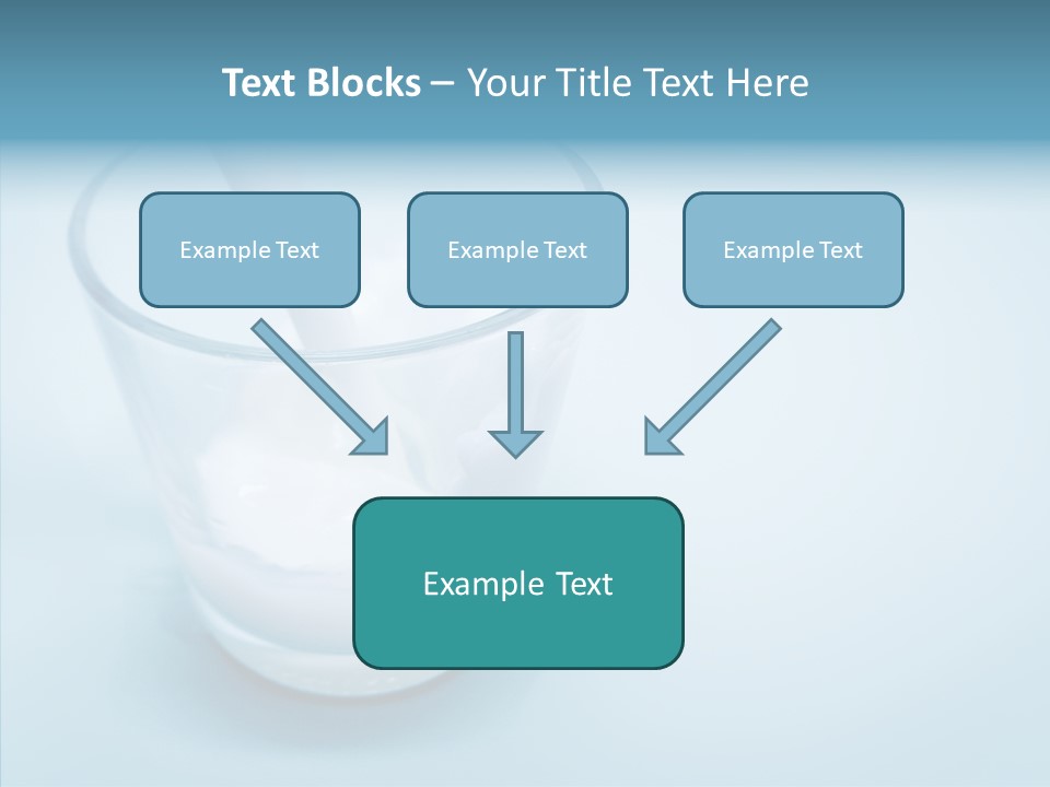 Dairy Pour Calcium PowerPoint Template