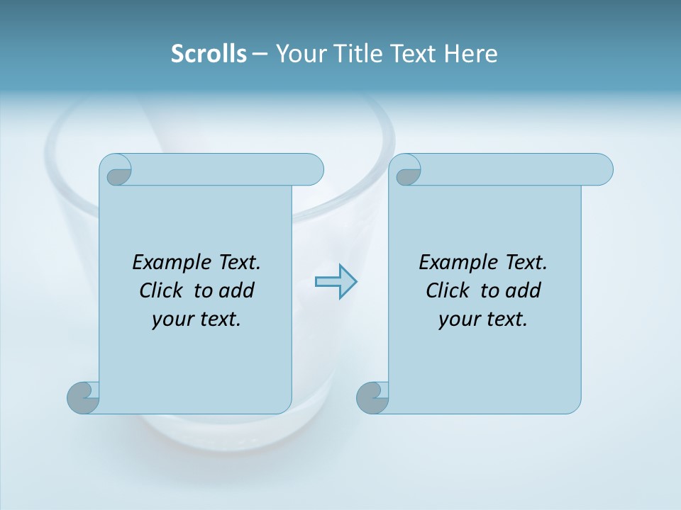 Dairy Pour Calcium PowerPoint Template