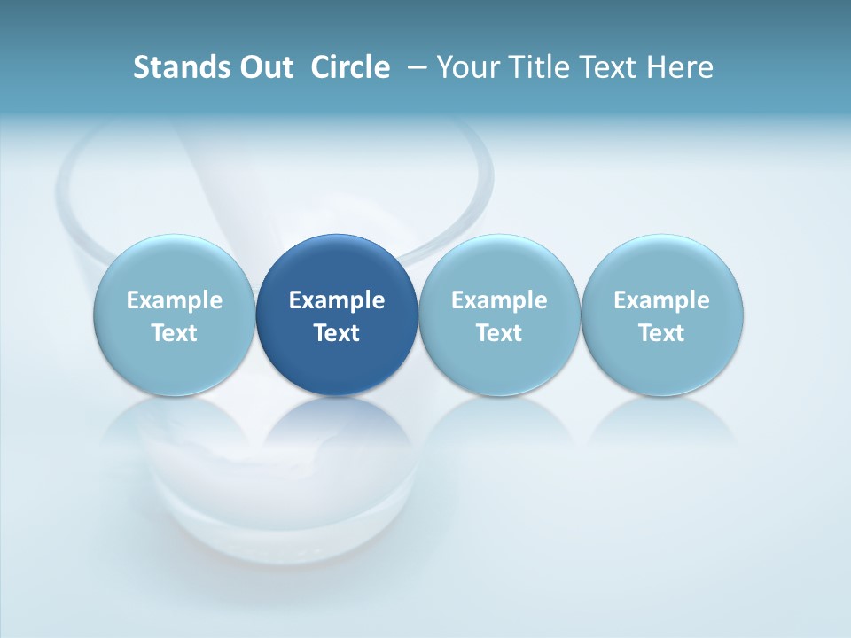 Dairy Pour Calcium PowerPoint Template