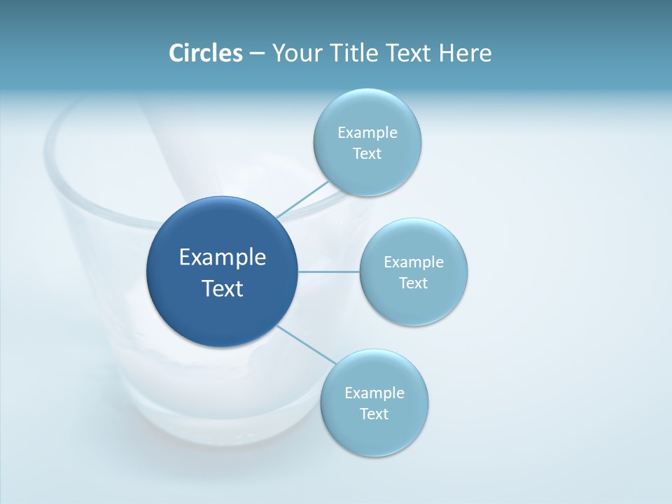 Dairy Pour Calcium PowerPoint Template
