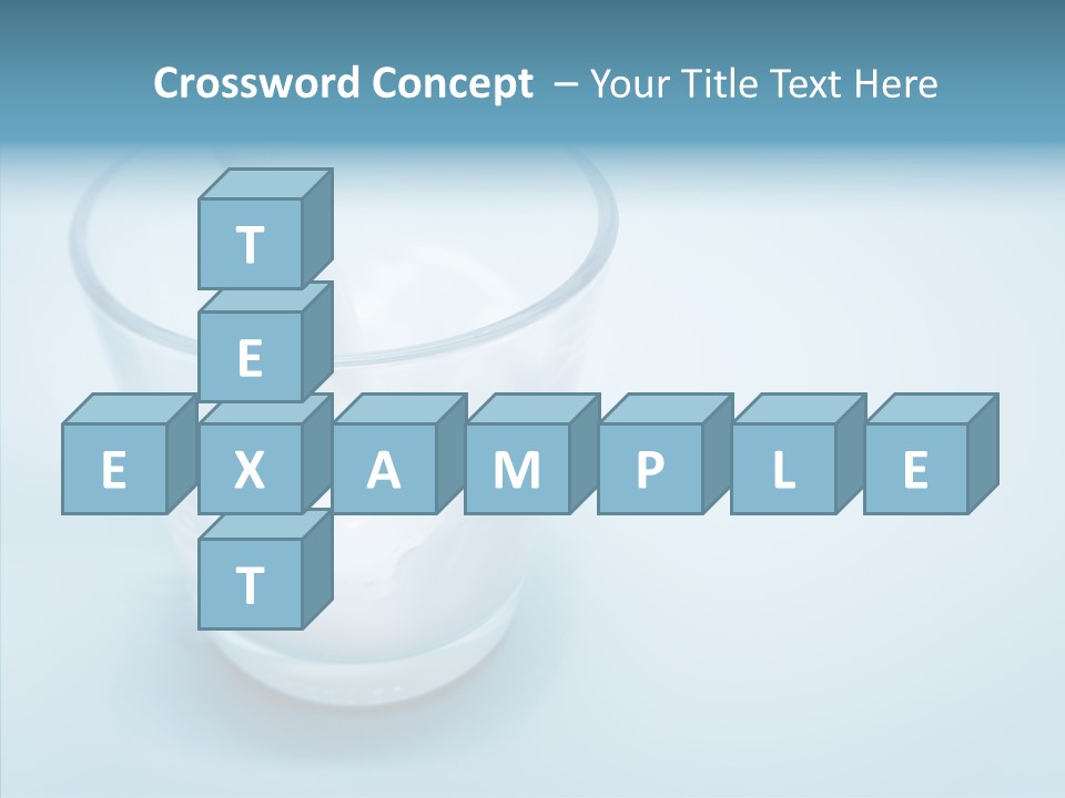 Dairy Pour Calcium PowerPoint Template