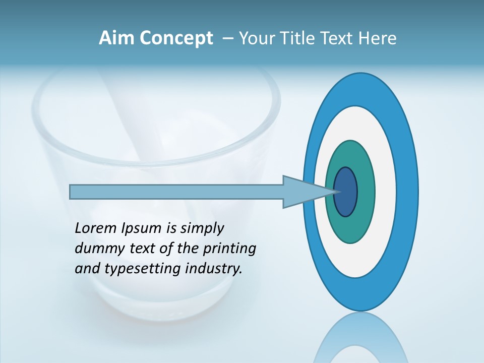Dairy Pour Calcium PowerPoint Template