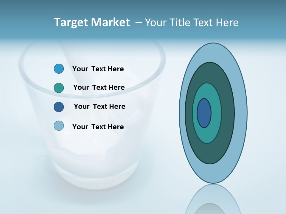 Dairy Pour Calcium PowerPoint Template