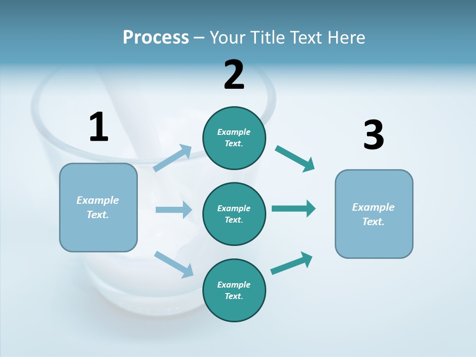 Dairy Pour Calcium PowerPoint Template