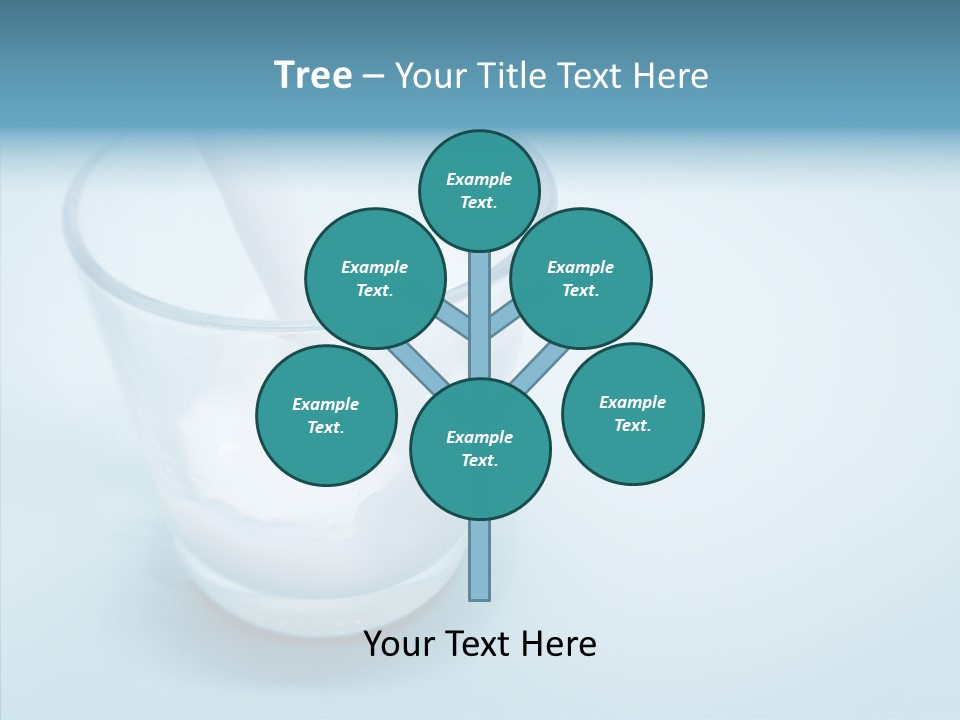 Dairy Pour Calcium PowerPoint Template
