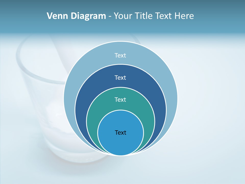 Dairy Pour Calcium PowerPoint Template