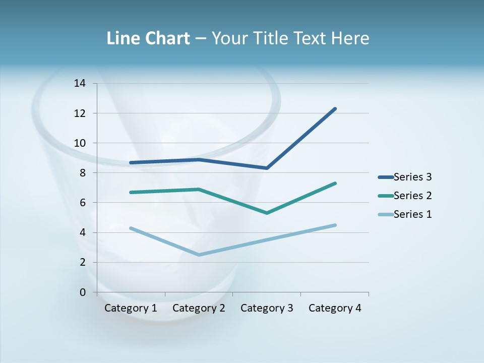Dairy Pour Calcium PowerPoint Template