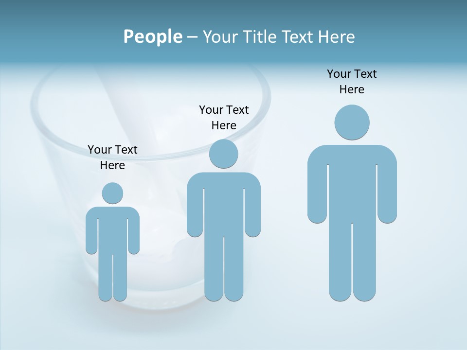 Dairy Pour Calcium PowerPoint Template