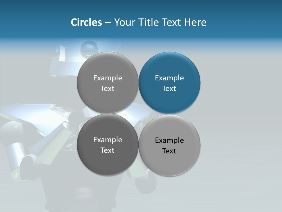 Art Closeup Headshot PowerPoint Template