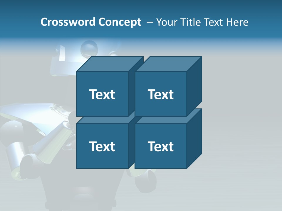 Art Closeup Headshot PowerPoint Template