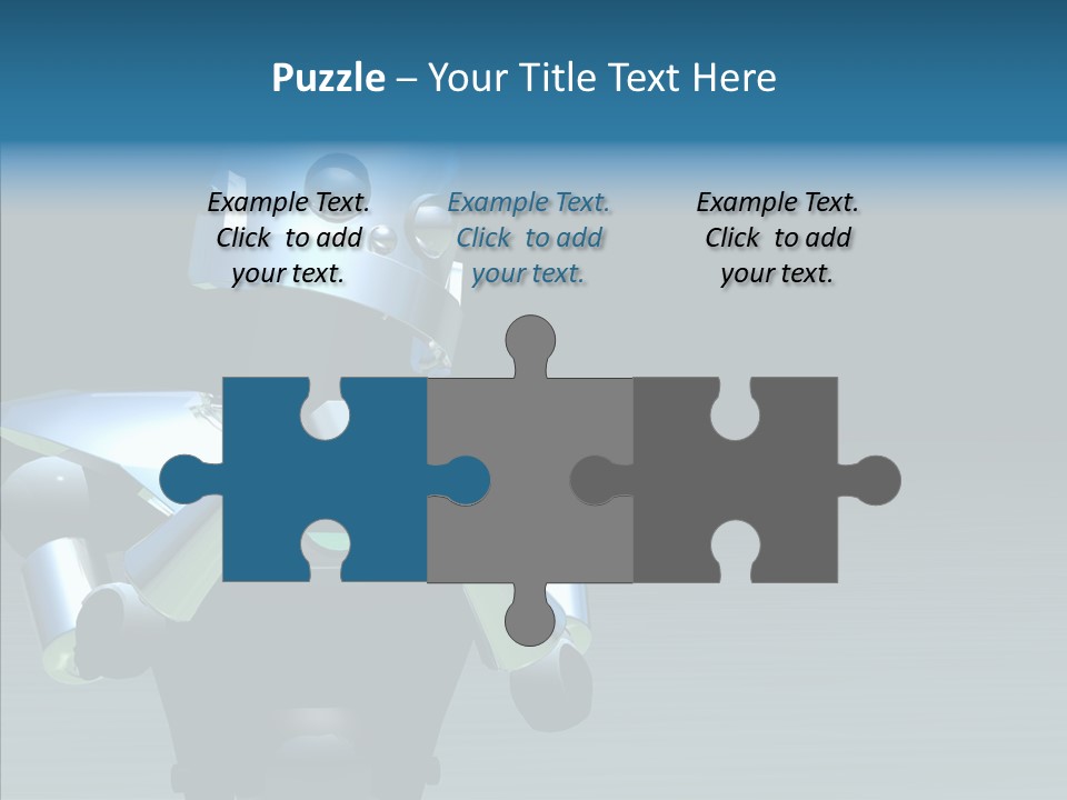 Art Closeup Headshot PowerPoint Template