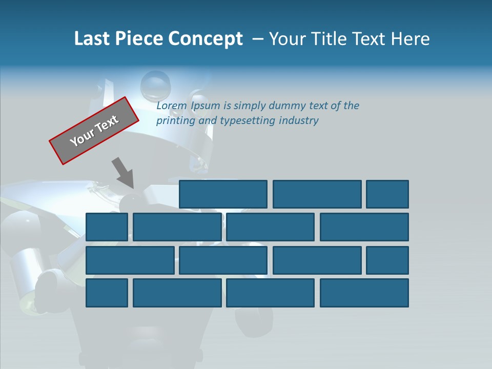 Art Closeup Headshot PowerPoint Template