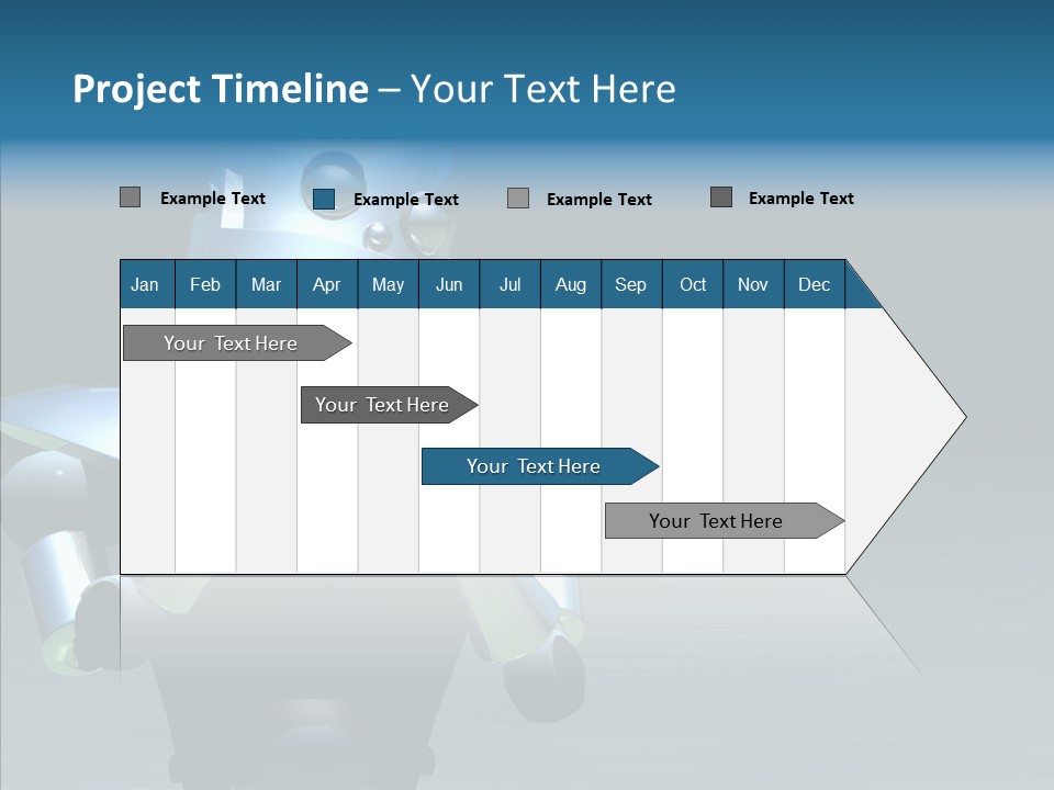 Art Closeup Headshot PowerPoint Template