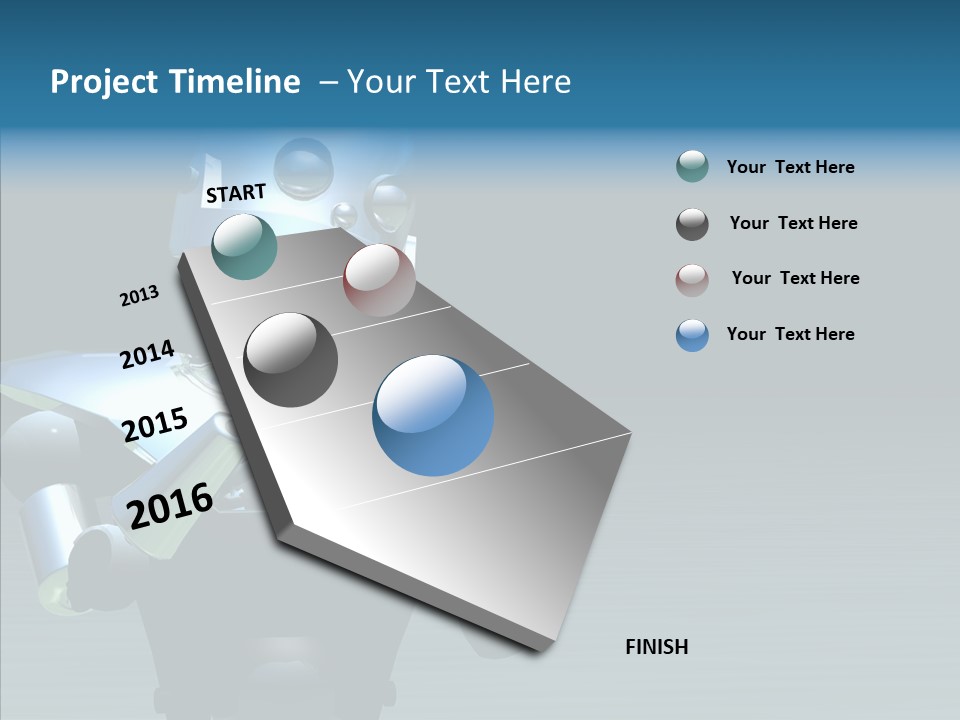 Art Closeup Headshot PowerPoint Template