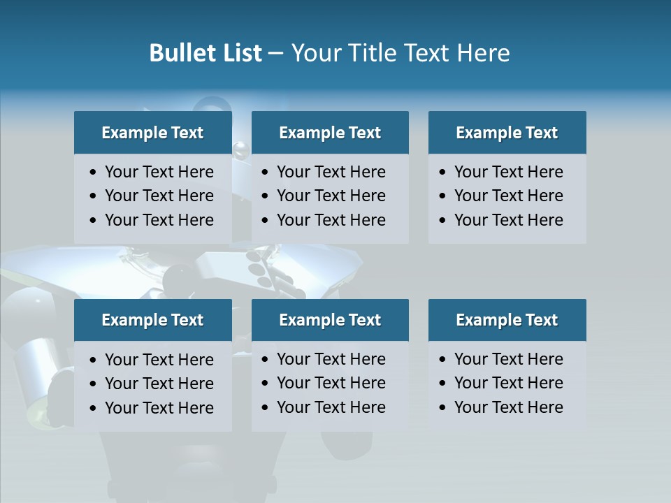 Art Closeup Headshot PowerPoint Template