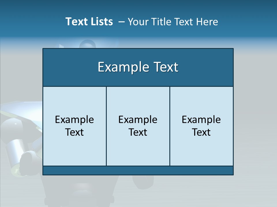 Art Closeup Headshot PowerPoint Template