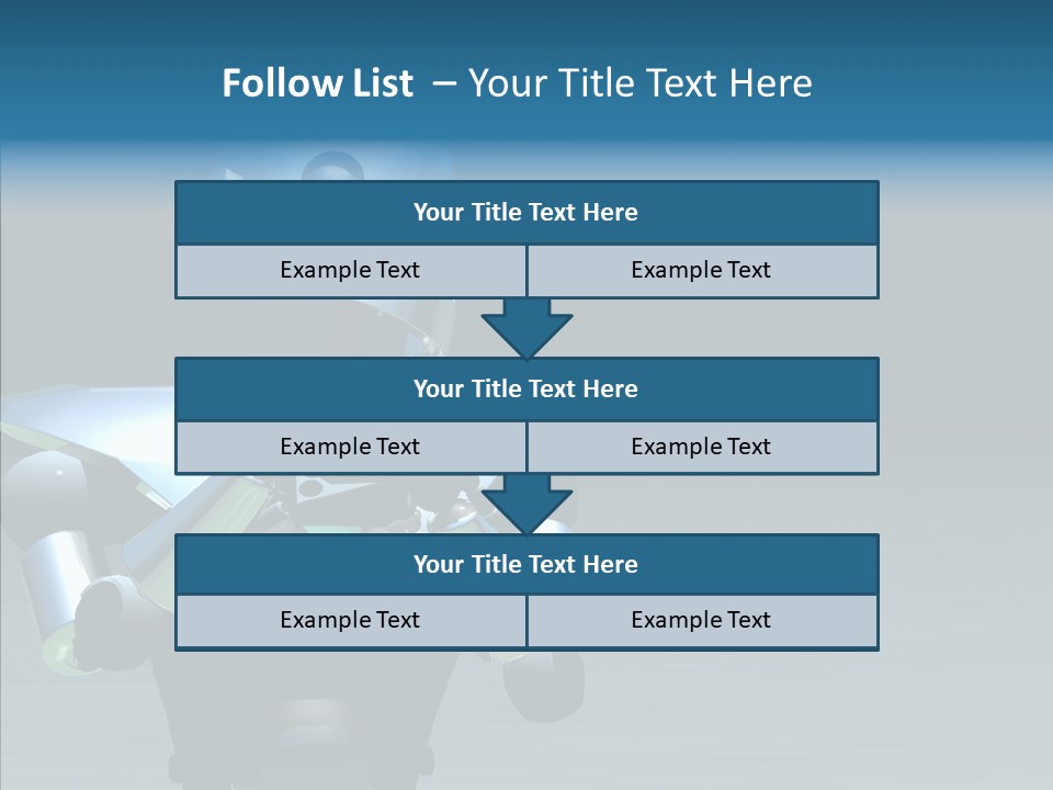 Art Closeup Headshot PowerPoint Template