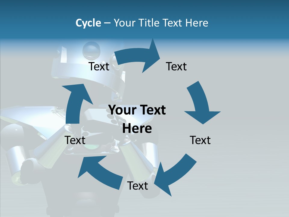 Art Closeup Headshot PowerPoint Template