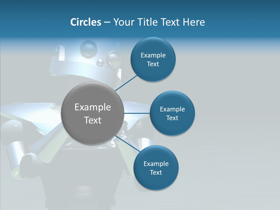 Art Closeup Headshot PowerPoint Template