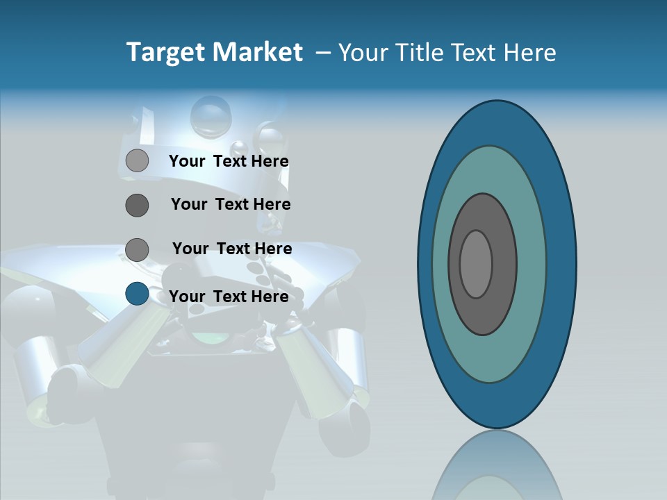 Art Closeup Headshot PowerPoint Template