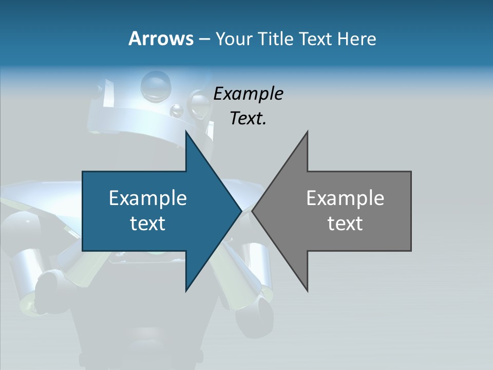 Art Closeup Headshot PowerPoint Template