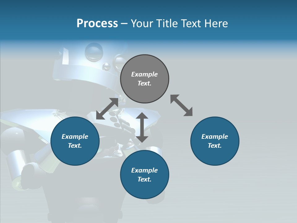 Art Closeup Headshot PowerPoint Template