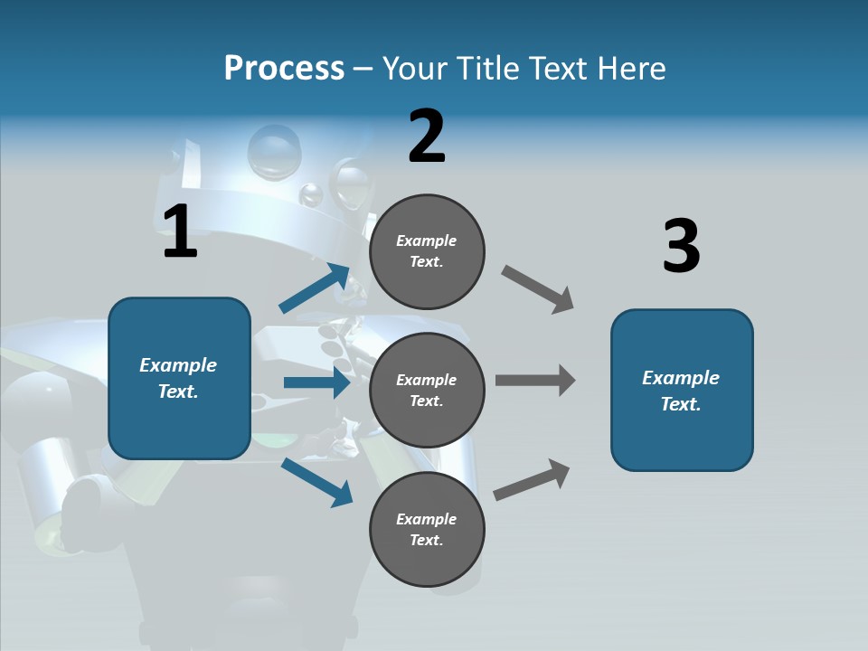 Art Closeup Headshot PowerPoint Template