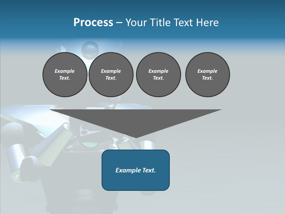 Art Closeup Headshot PowerPoint Template