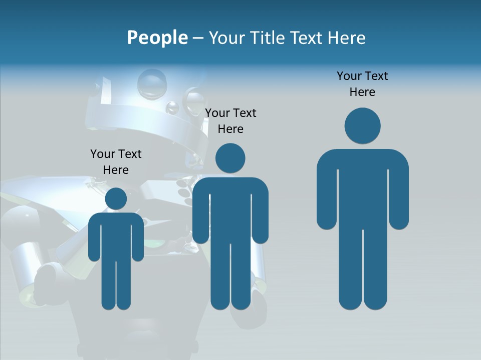 Art Closeup Headshot PowerPoint Template