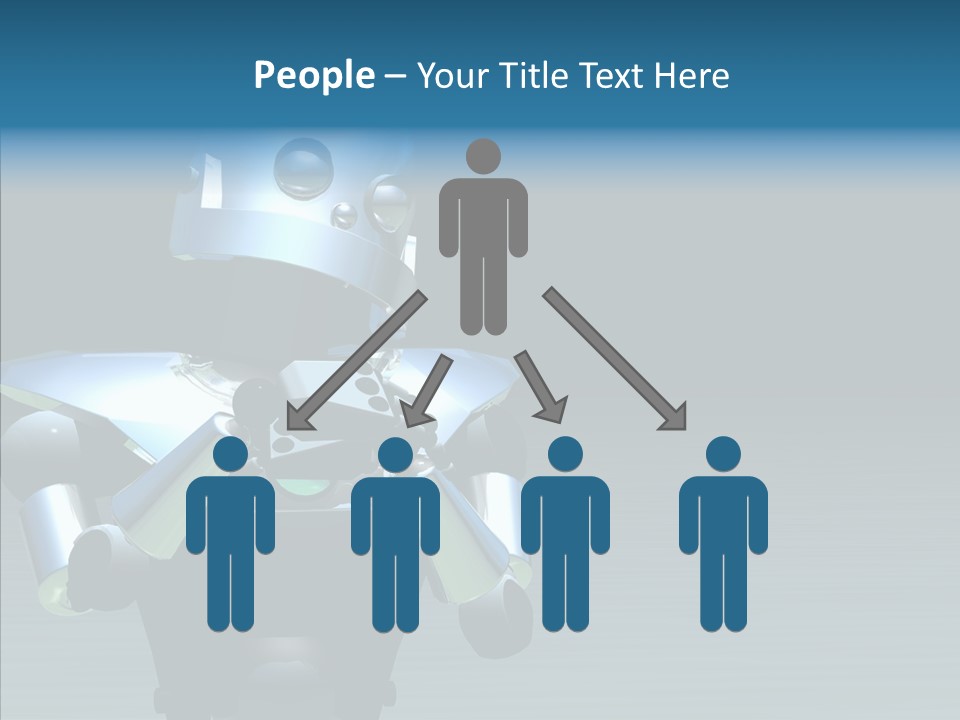 Art Closeup Headshot PowerPoint Template