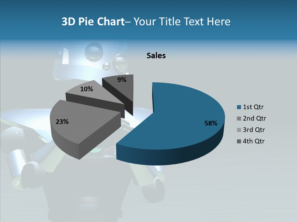 Art Closeup Headshot PowerPoint Template