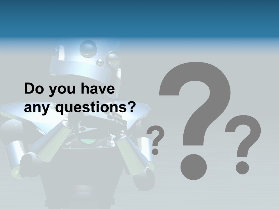 Art Closeup Headshot PowerPoint Template