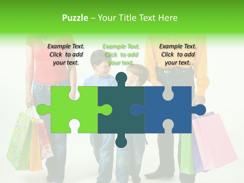 Parents People Caucasian PowerPoint Template