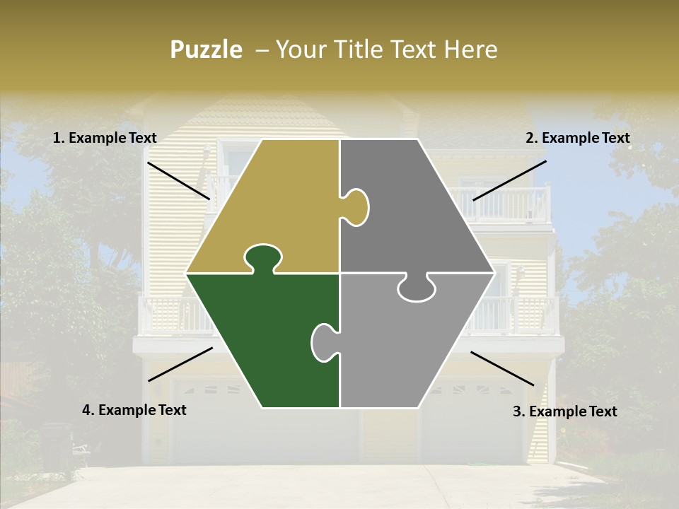 Bushes Retreat Summer PowerPoint Template