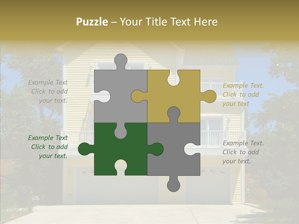 Bushes Retreat Summer PowerPoint Template