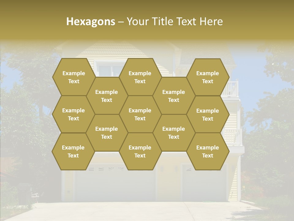 Bushes Retreat Summer PowerPoint Template