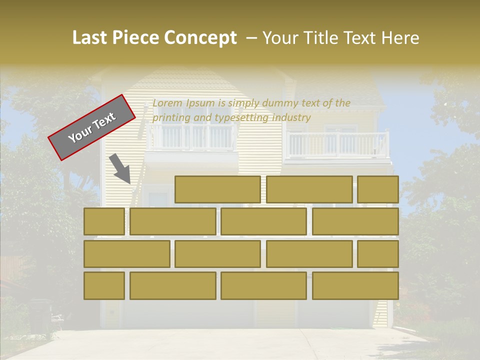 Bushes Retreat Summer PowerPoint Template