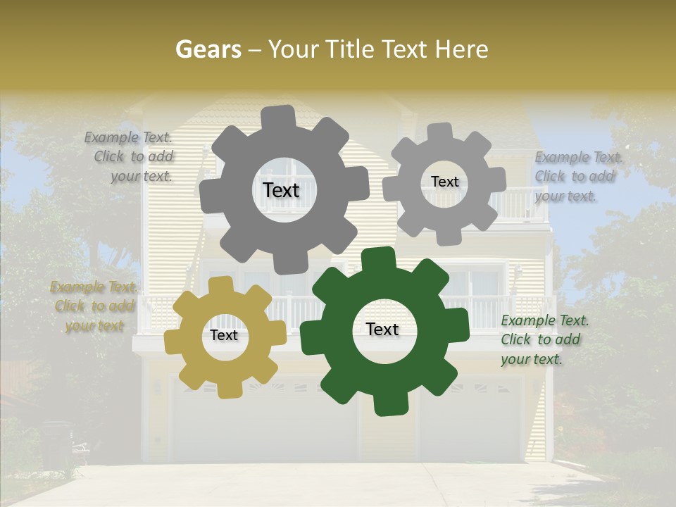 Bushes Retreat Summer PowerPoint Template